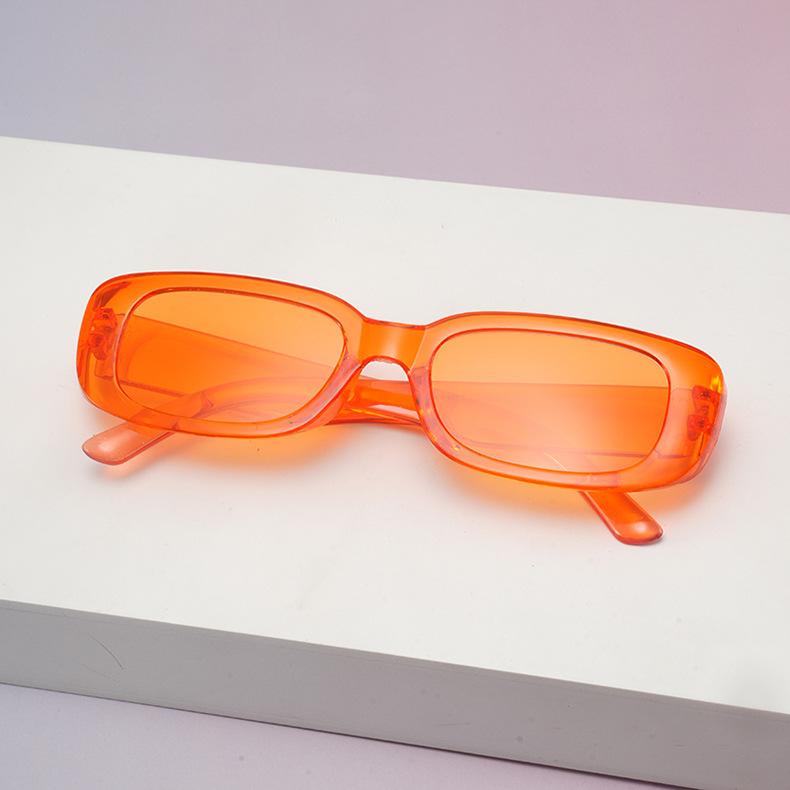 New Women Fashion Candy Color Small Frame Sunglasses Men sun glasses Women Vintage Trendy Style der Eyewear