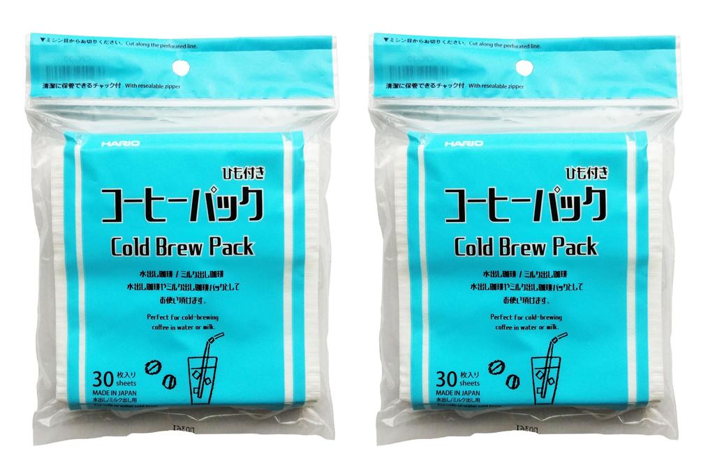Coffee pack cold brew with string 30 pieces Cold Brew Pack 2 sets with original card