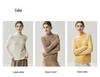 2026 Autumn/Winter Women's Cashmere High Neck Saddle Shoulder Knit Sweater