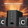 Evrensel Tam Aralıklı 3D PC Hoparlör Kutusu Ses Çubuğu Stereo Subwoofer Bas DJ Müzik Bilgisayar Hoparlörleri USB Dizüstü Telefon TV için