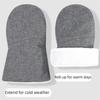 Warm Fleece Lined Pushchair Mittens Waterproof Nylon Exterior Pram Hand Warmers  Shopping Trip