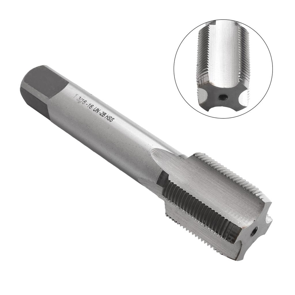 HSS 1-3/16 - 16 Thread Tap 1 3/16\"- 16 TPI Tapping Right Hand Free
