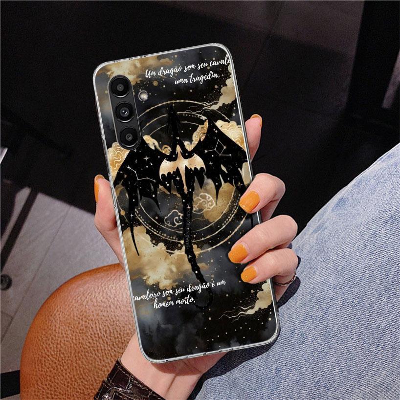 

F-Fourth W-Wing Dragon Phone Case For Samsung Galaxy A17 A16 A15 A14 A13 A57 A56 A55 A54 A53 A37 A36 A35 A34 A33 A26 A25 A24 A23 Samsung A25