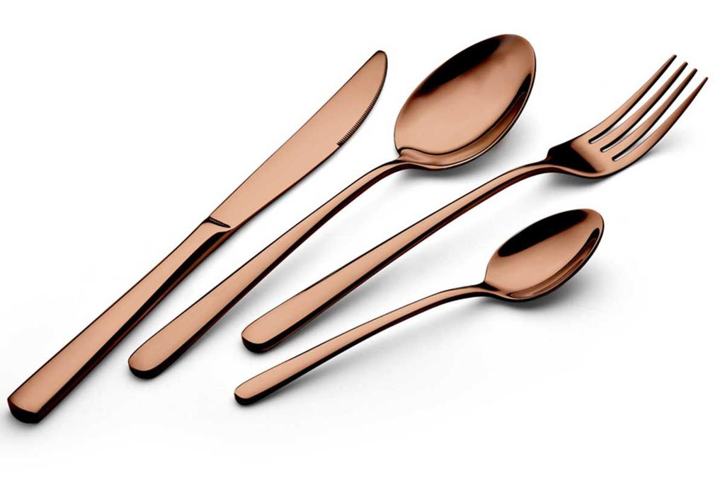 16-Piece Cutlery Berlinger Haus Bh-2615 Rose Gold