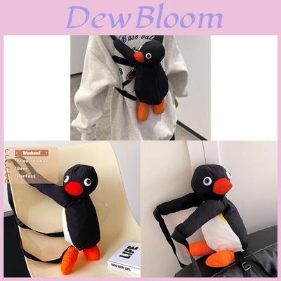 Penguin Cartoon Kids Backpack With Breathable Nylon And Animal Pattern For Preschool Children