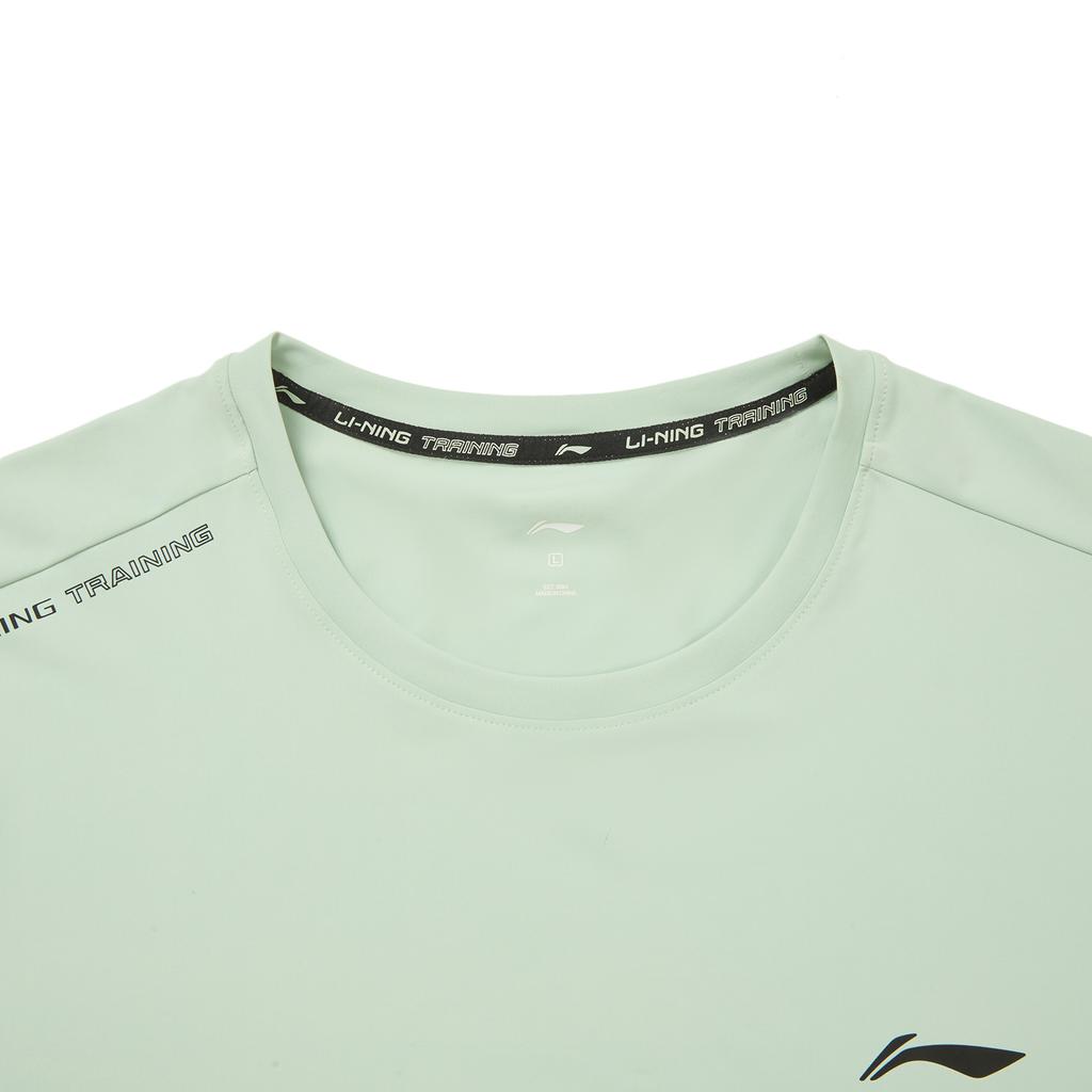 Li-Ning Fitness Series UV Resistant Quick Dry Cool Round Neck Short Sleeve T-Shirt Men tops ATSW195-2