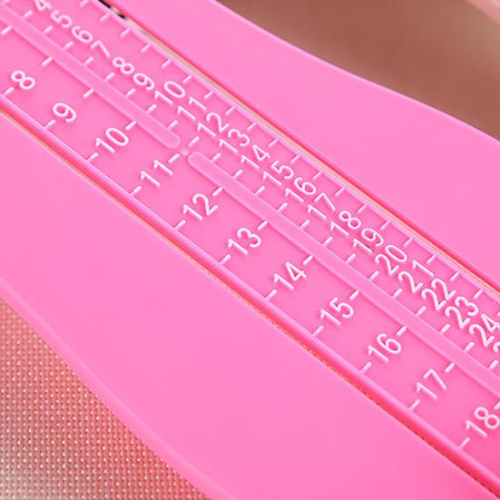 Baby Kleinkind Kind Fuß Messen Werkzeug Gauge Schuhe Größe Kunststoff Messlineal