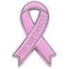 Pink Ribbon Brooch Design Promotional Breast Prevention Logo Pin Jewelry