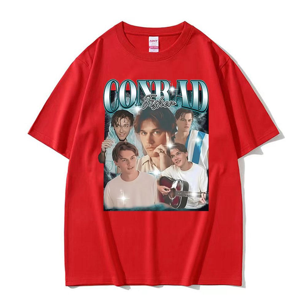 Team Conrad Fisher Cousins Beach Graphics T Shirts Unisex Clothing Harajuku Retro Classic Tshirts Unisex Casual Cozy Loose T Shirt