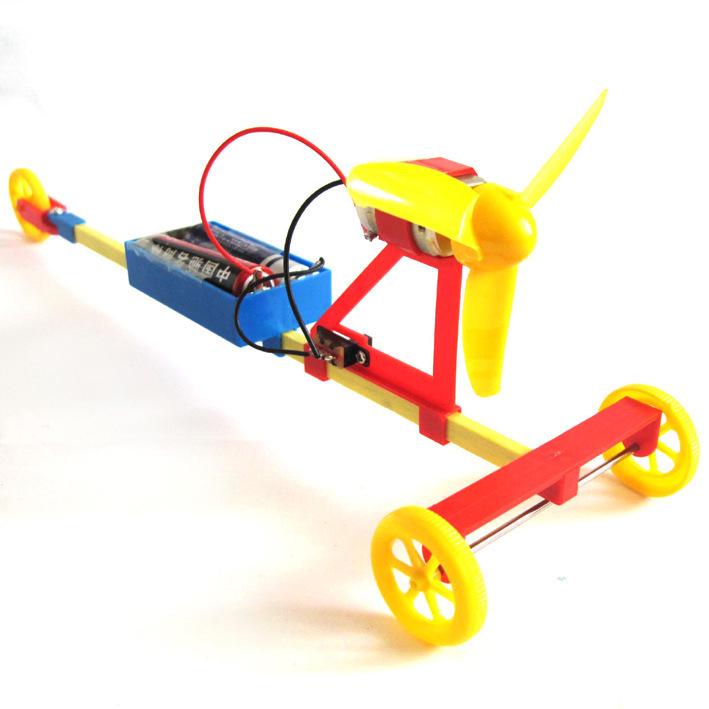 DIY F1 Racing Car Kit for Primary School Children - Creative Handmade Toy