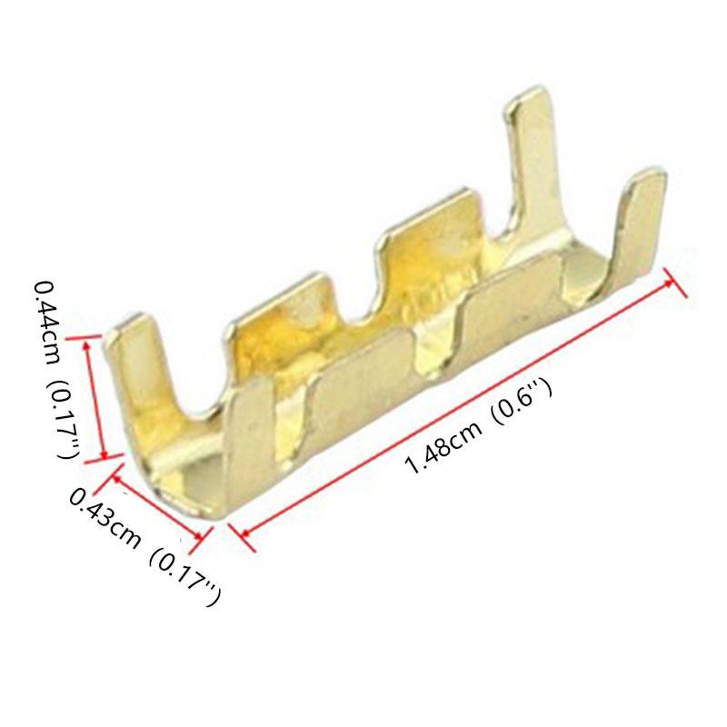 Nieizolowane żeńskie złącza widełkowe Zaciski Zaciskany przewód elektryczny