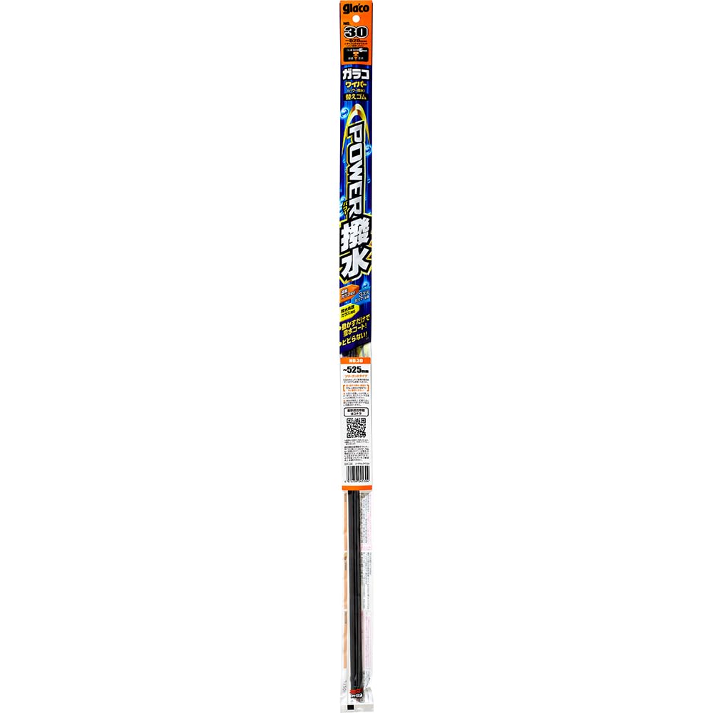 SOFT99 Glaco Power 30 Wiper Blade for Automotive Length up to 525mm Width Blade No Vertebra Item Number 04530 Water-Repellent No. Replacement, Use,