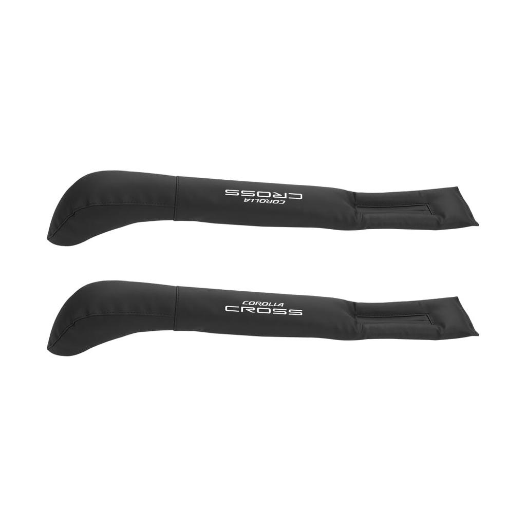 Corolla Thick Car Seat Side Prevent and Store Small Compatible with Corolla Cross Easy PU Leather Gap Filler for Console and Passenger Includes 2