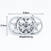 Men's Trendy Five-Star Leather Belt - European & American Celtic Classic Design