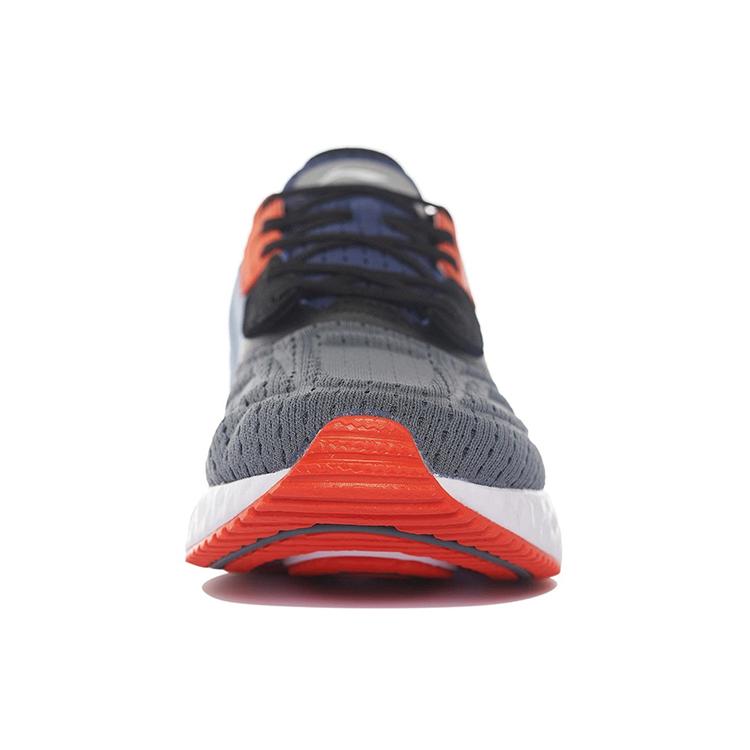 New LiNing Low Top Running Shoes Men's Gray Blue Black ARSS093-1