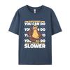 Sloth Lazy Sloths Animal Slower T Shirt Unisexs Cotton Oversized Printing T Shirts Harajuku Tshirt Unisex Tees Tops