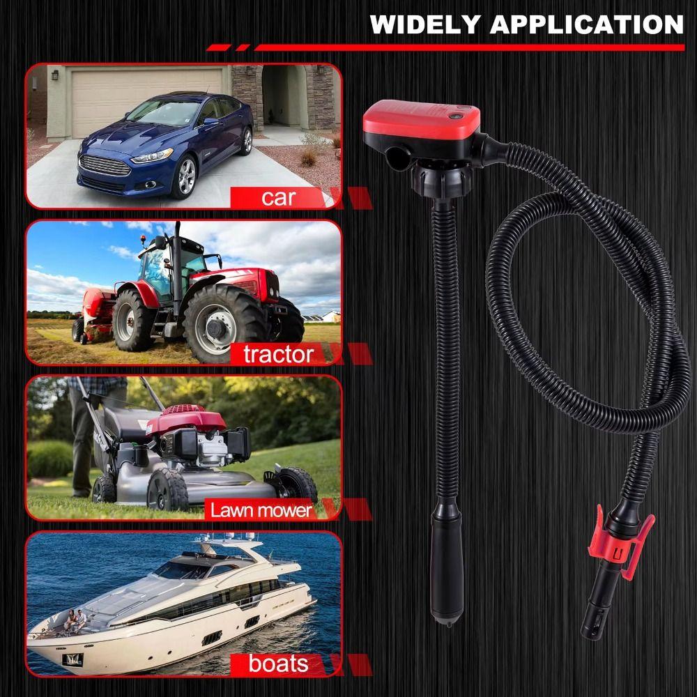 Liquid Pump Electric Oil Pump Long Hose Outdoor Oil Pump Portable Oil Pump  Motorcycles