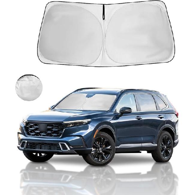 Windshield Sun Shade Fit 2025 2024   - Toyota RAV4 Prime LE Hybrid XLE XLE Premium Adventure TRD Off Road Front Window Sunshade Accessories SUV Sun