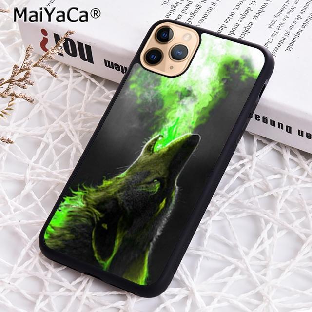 Snow Wolf howlf Animal Phone Case For iPhone 17 Air 16 pro max 15 14 plus 12 13 Shell Cover coque