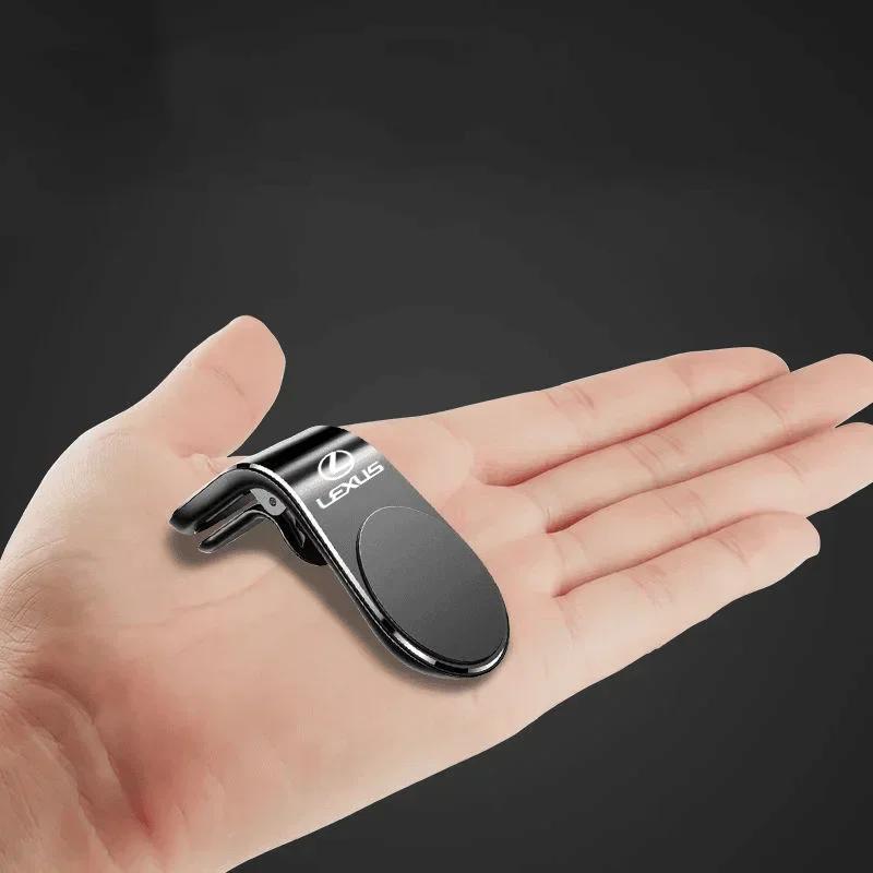 Magnetic Car Phone Holder Metal Stand Interior Accessories For Lexus F SPORT ES RX NX LS UX LM LX GX LC RZ IS CT GS RC HS TX LBX