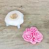 Silicone Candle Mold Flower Shape Unique Handmade Candle Molds Home Decortaion Molds Silicone Texture for Hand-Making