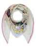 Women' Light Pattern Scarf, White Passigatti