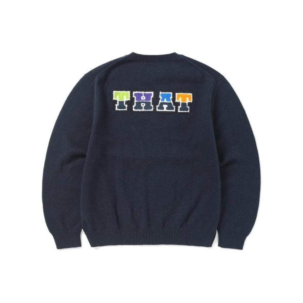 ThisisneverThat  ThisisneverThat  This That Knit Sweater Navy S