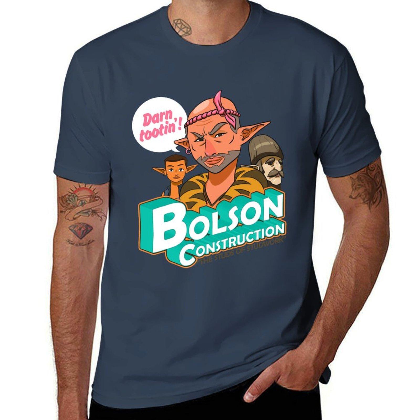 Bolson Construction TShirt Basic Comfort Fit TShirt for Unisex S