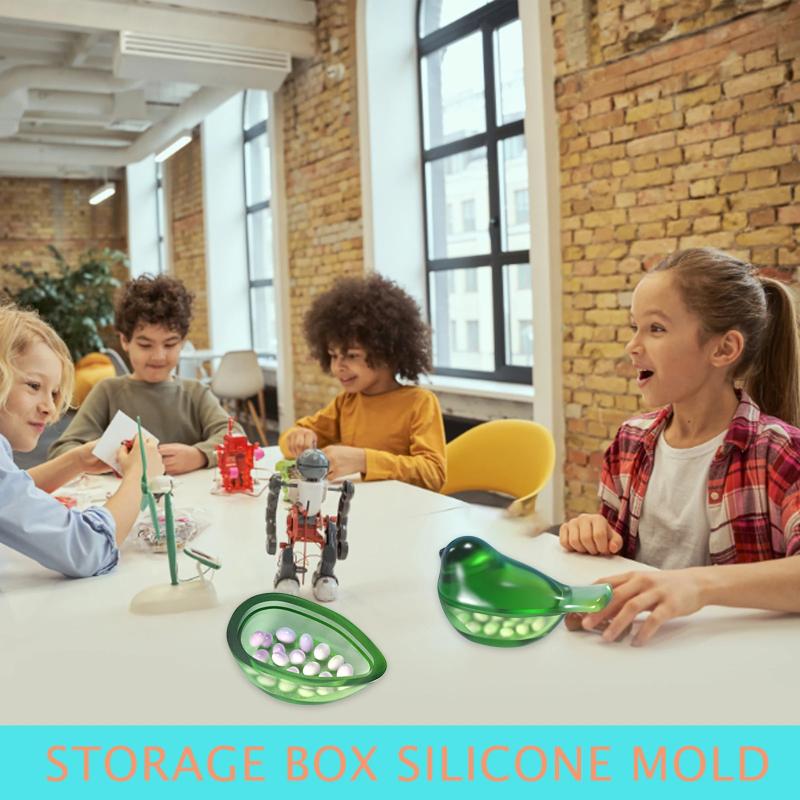 3D Bird Storage Box Resin Mold 3D Animal Silicone Molds Jewelry Jar Epoxy Casting Mould with Lid DIY Bottle Candle Holder