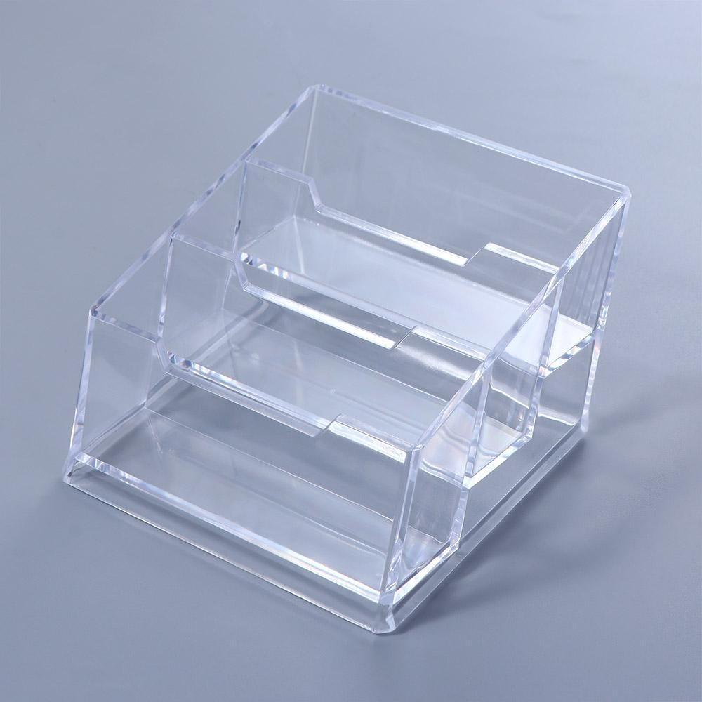 Table Organizer Cards Display Stand Name Card Rack Business Card Container Card Display Shelf