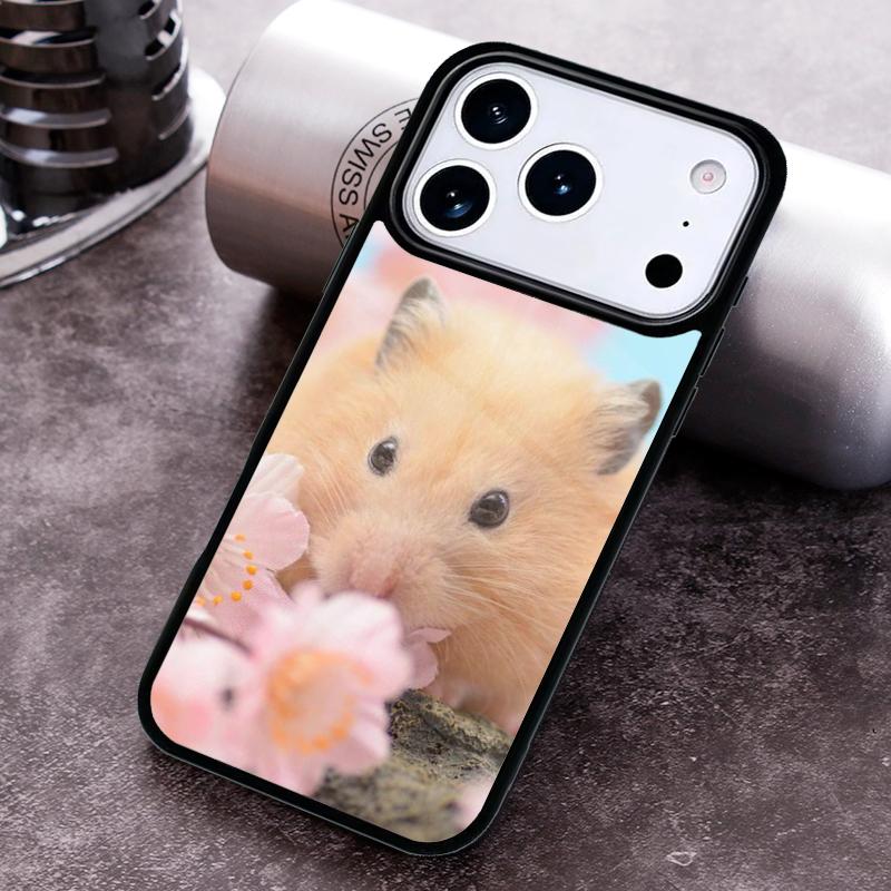 

Cute Adorable Hamster Phone Case For iPhone 17 16 15 14 13 12 11 Pro Max Plus 17Air Soft Silicone Cover iPhone 11 Pro