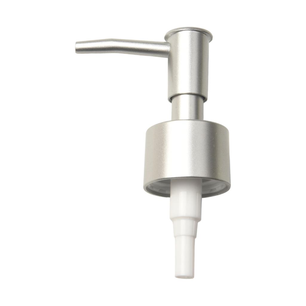 Stylish Soap Dispenser Pump Kitchen Bathroom ABS Plastic Messy Spills Tarnish Resistant Brushed Gold Thread Standard