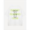 Klub Biegowy Niedzielny Koszulka Unisex Łatwy Bieg Harmonogram Kawy Graficzna Koszulka Streetwear Oversize Krótki Rękaw Codzienny Top