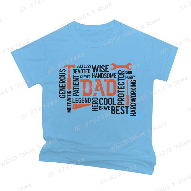 Dad The Man The Myth Daddy The Legend Tshirts Mens Summer Casual Short Sleeved Tees Tops Fathers Day Tshirt Funny Dad Shirt