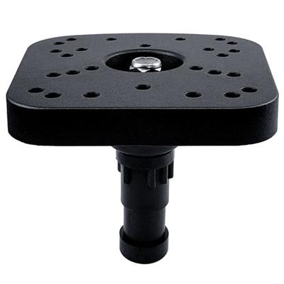 Marine Electronic Fish Finder Mount Plate Boats Fish Finder Mount Bracket Fish Finder Mount Base, 360 Degree Adjustable