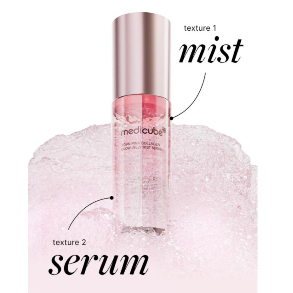 Medicube PDRN Pink Collagen Glow Jelly Mist 100ml /  Mist Serum