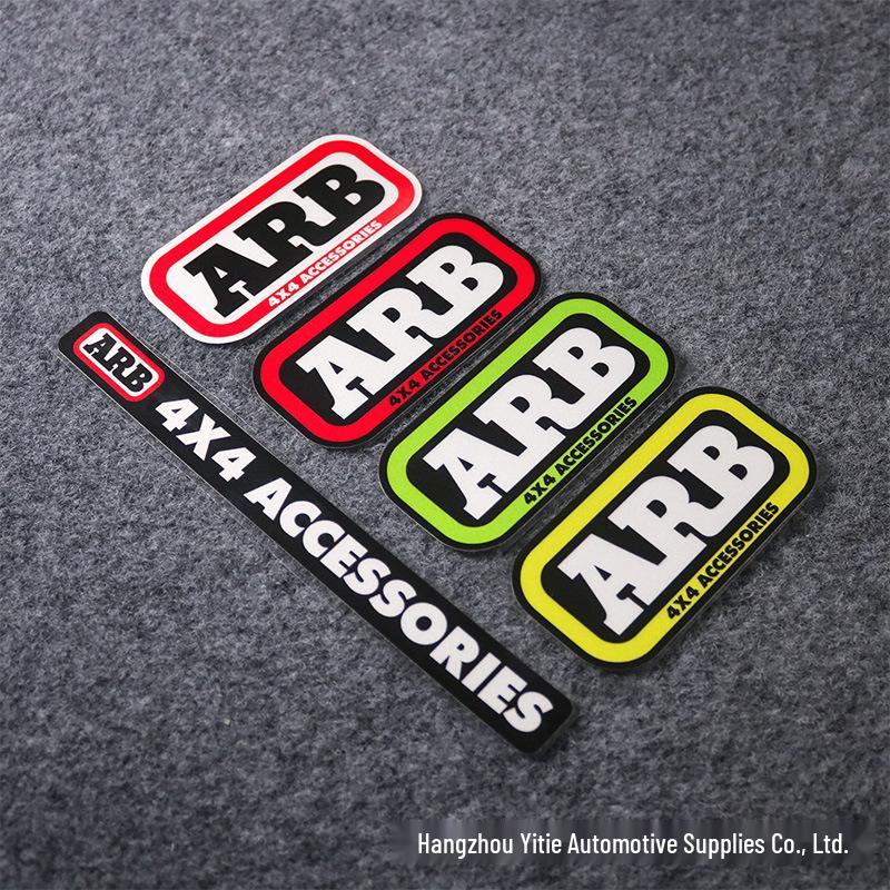 ARB Differential Lock Warning Sticker - 4x4 Off-Road Reflective, Waterproof & Sunproof Car Decal