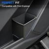 ELECFRESH 2 Compatible with Door Side Trash Can for Package -2025 2026 Ford Explorer,Trash can storage box suitable for Ford Explorer Accessories