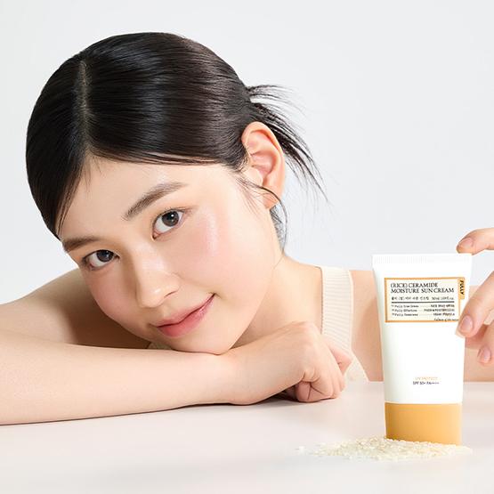 FULLY Rýžový ceramidový hydratační sluneční krém SPF 50+ PA++++ 50 ml