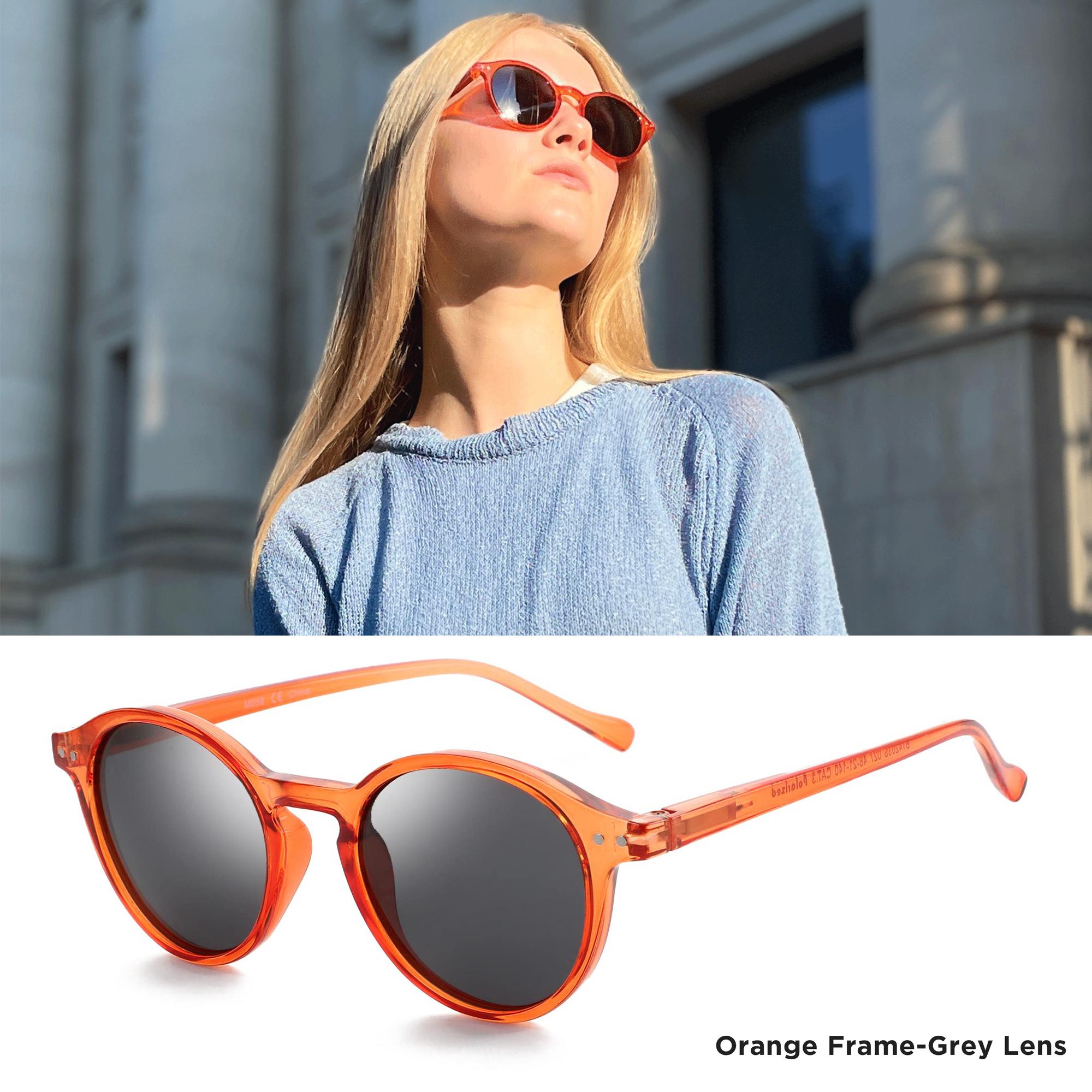 

ZENOTTIC Модные женские и мужские поляризованные солнцезащитные очки ретро круглые солнцезащитные очки унисекс UV400 оттенки солнцезащитные очки очки BT4203S ZENOTTIC