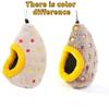 Pet Accessories Warm Egg-Shaped Bird Nest Thickened Fleece Hanging Bird Nest Cozy Breathable Plush Birds House Autumn Winter