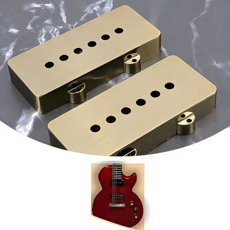 Guitar Pickup Cover 6 Hole Pickup Cover Plastic Shell Humbuckers Cover Electric Guitar Replacement Accessories
