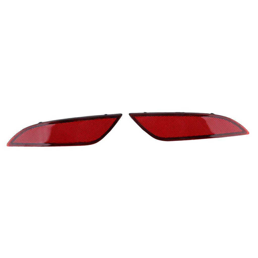 2Pcs Rear Left and Right Side Bumper Trim Reflector Replacement for Sonata 2018 2019 Red Lens 92405C1500