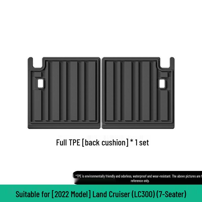 Custom-Fit TPE Floor Mats for Toyota Land Cruiser LC300 (2022 Model)