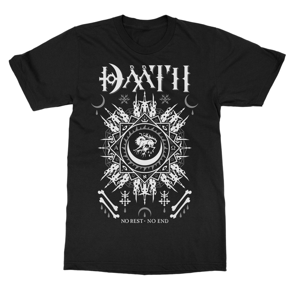 Fit Daath Band Graphic Cotton Tshirt Unisex Summer Short Sleeve Fashion Brand Tee Luxury Casual Vintage Retro Top