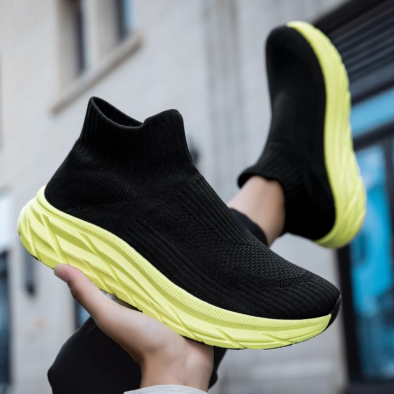 Taburet ultra-ușor pentru bărbați, primăvară/toamnă, țesut zburător, pantofi sport, dimensiuni mari, scaun ultra-ușor, pantofi sport pentru femei