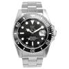 [Hyakuichi 101] Quartz Divers Watch Date Display 200m Waterproof HYAKU1-001 (Black)