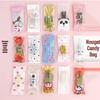 Baking Packaging Nougat Bags: Cartoon Toffee & Coffee Candy Sealing Paper