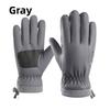 Touchscreen Compatible Full Finger Mittens Windproof Motorcycle Gloves  for Winter Riding