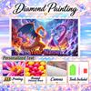 Personalized Mewtwo Diamond Art Custom Name 5D Diamond Painting Full Drill DIY Craft